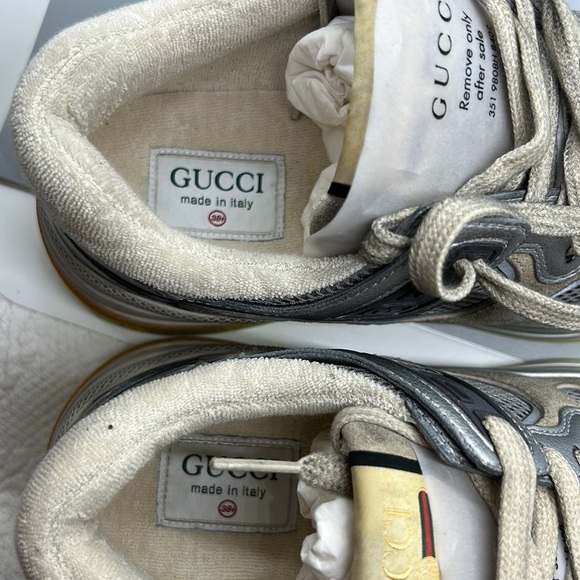 Gucci Ultrapace Athletic sneakers women’s 38.5. NIOB - Picture 8 of 14